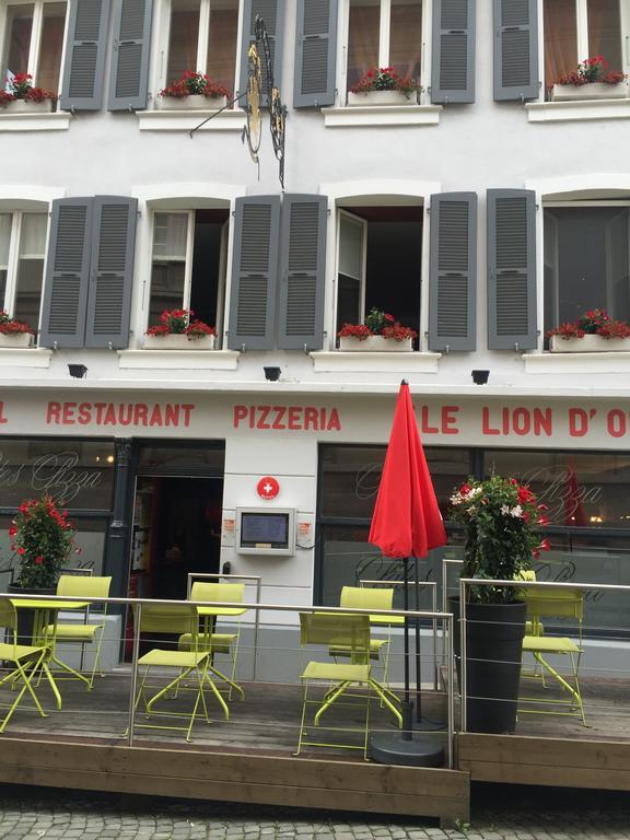 Hotel-Restaurant Le Lion D'Or Porrentruy Eksteriør billede